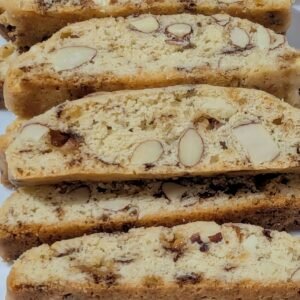 Toffee Almond Biscotti