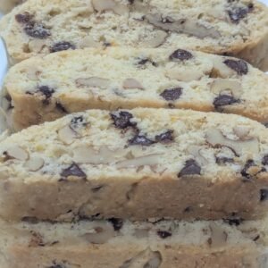 Orange Chocolate Biscotti with Walnuts